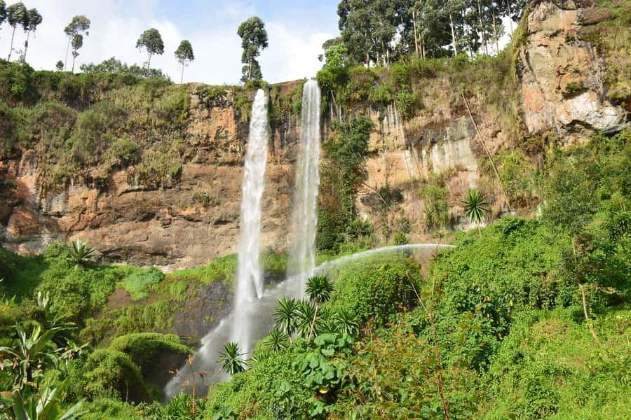 1 Day Sipi Falls Hike and Community Coffee Tour - What the waterfall walk feels like