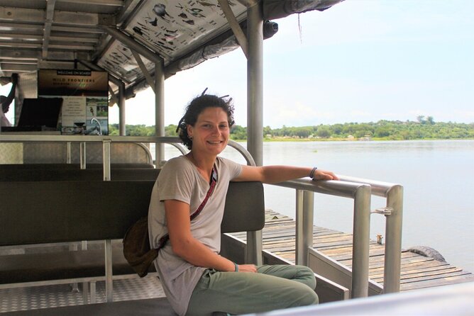 3 Days Murchison Falls National Park Safari & Rhino tracking - The Nile launch cruise below the falls