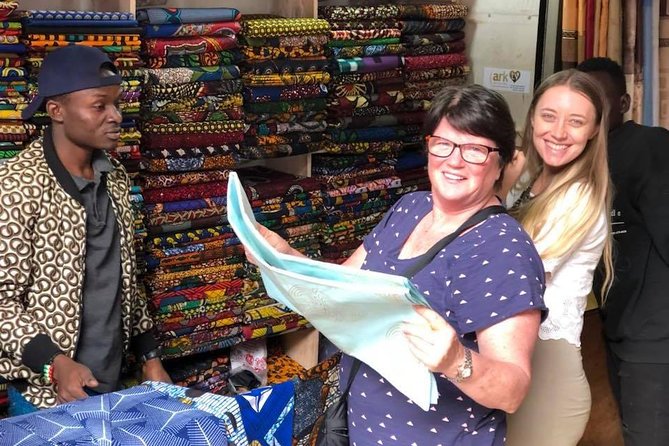 African Fabric Market Tour - Why this fabric tour works better than shopping alone