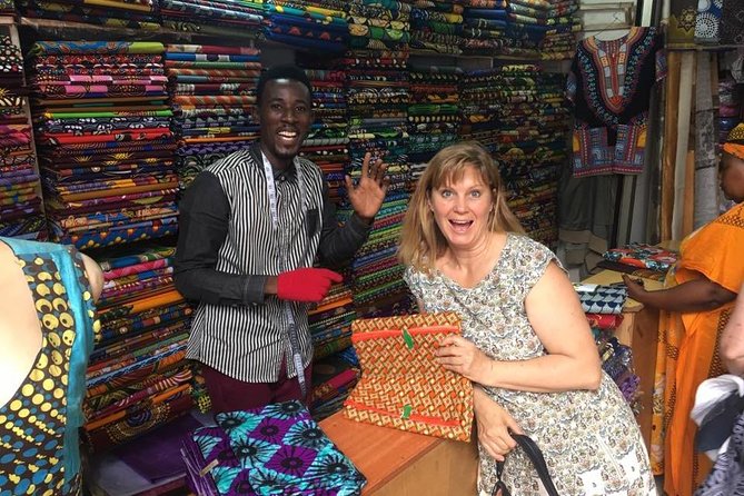 African Fabric Market Tour - Old Taxi Park: ten minutes above Kampala’s transport rush