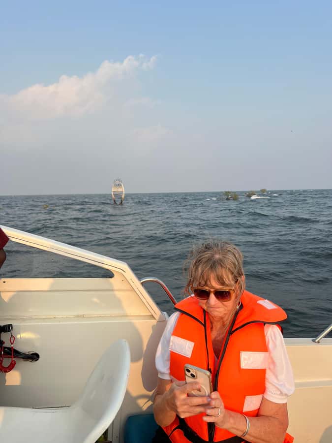 Entebbe: Equatar Line Tour & Victoria Lake Sunset Boat Ride - What to bring and what to expect at the landing site