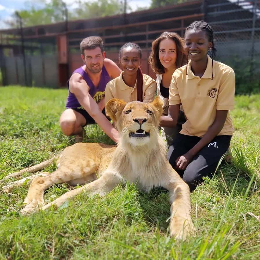 Kampala: Conservation Centre for Wildlife Guided Tour - The first animal encounters