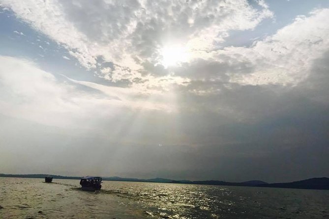 Lake Victoria Island Cycling Tour from Kampala - Leaving Kampala by boat