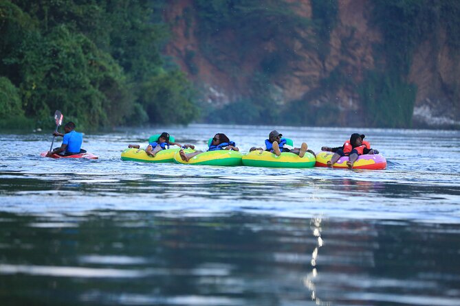Tubing River Activity in Nile - The main event, a slow float on the Nile